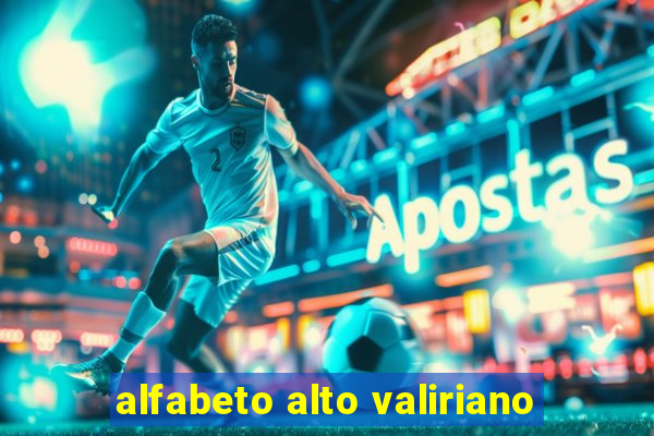 alfabeto alto valiriano